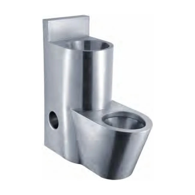 Stainless Steel Integrated Toilet